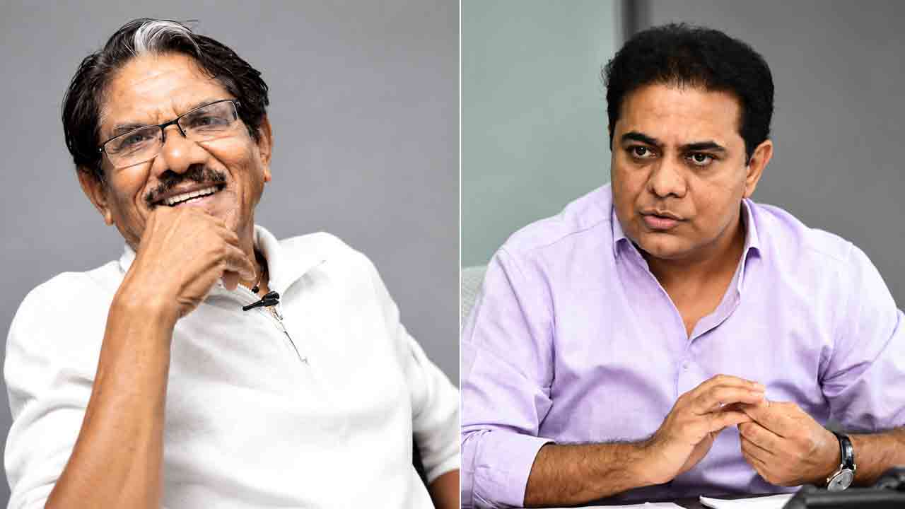 KTR | దర్శక దిగ్గజం భారతీరాజా మృతి బాధాకరం.. సంతాపం తెలిపిన కేటీఆర్