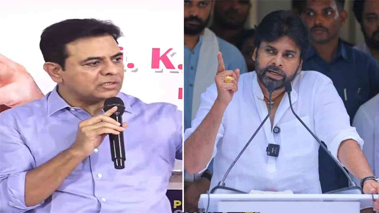 KTR – Pawan Kalyan | ఇంటికొస్తే బిర్యానీ పెడతాం కానీ.. పెత్తనం చేస్తానంటే ఊరుకోం.. పవన్ కల్యాణ్ వ్యాఖ్యలకు కేటీఆర్ స్ట్రాంగ్ కౌంటర్!