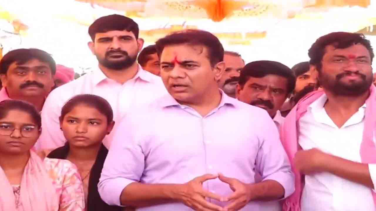 KTR | ప్రతీ రైతు పరిస్థితి ఇదే.. పాండురంగ్‌ కుటుంబానికి ధైర్యం చెప్పాలని కేసీఆర్ మమ్మల్ని పంపారు : కేటీఆర్