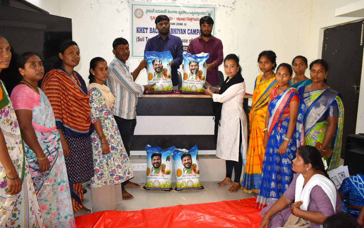 వానాకాలం పంటలపై రైతులకు ముందస్తు అవగాహన