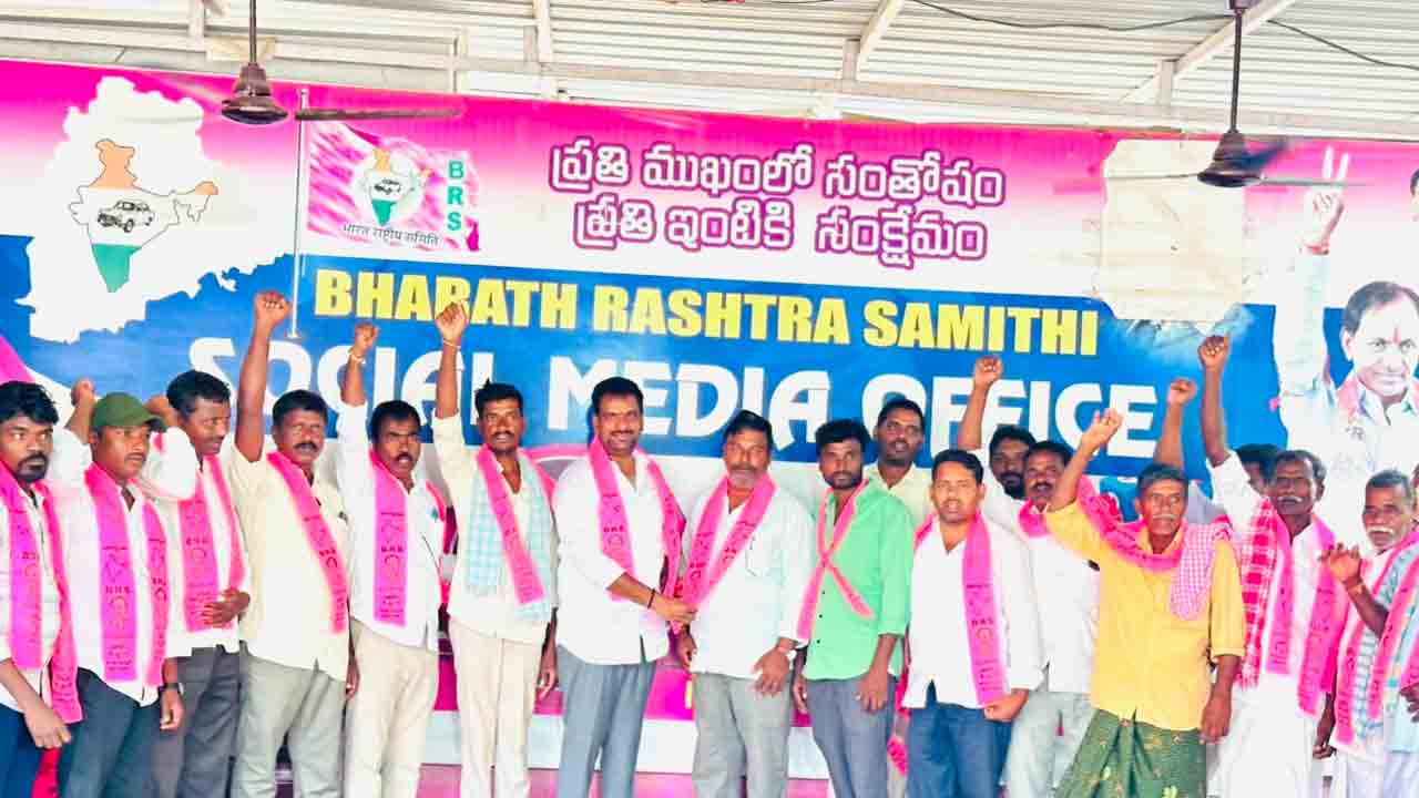BRS | మాజీ ఎమ్మెల్యే మర్రి జనార్దన్ రెడ్డి సమక్షంలో బీఆర్‌ఎస్‌లో చేరిన కాంగ్రెస్ నాయకులు