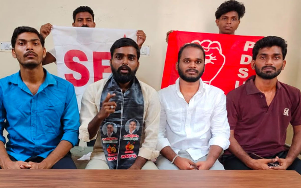 ‘ఎంజీయూ అక్రమ నియామకాలపై స్పందించకుంటే సీఎం పర్యటన అడ్డుకుంటాం’