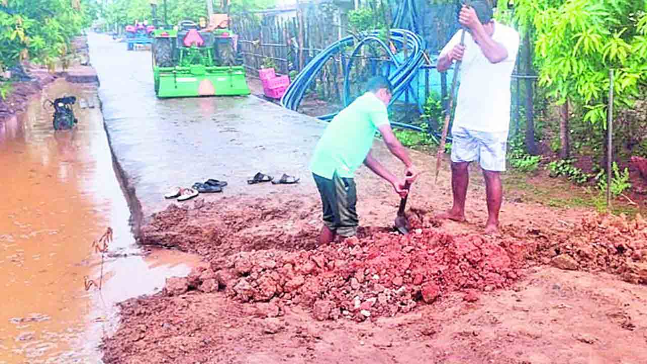 ఉమ్మడి జిల్లాలో మోస్తరు వాన