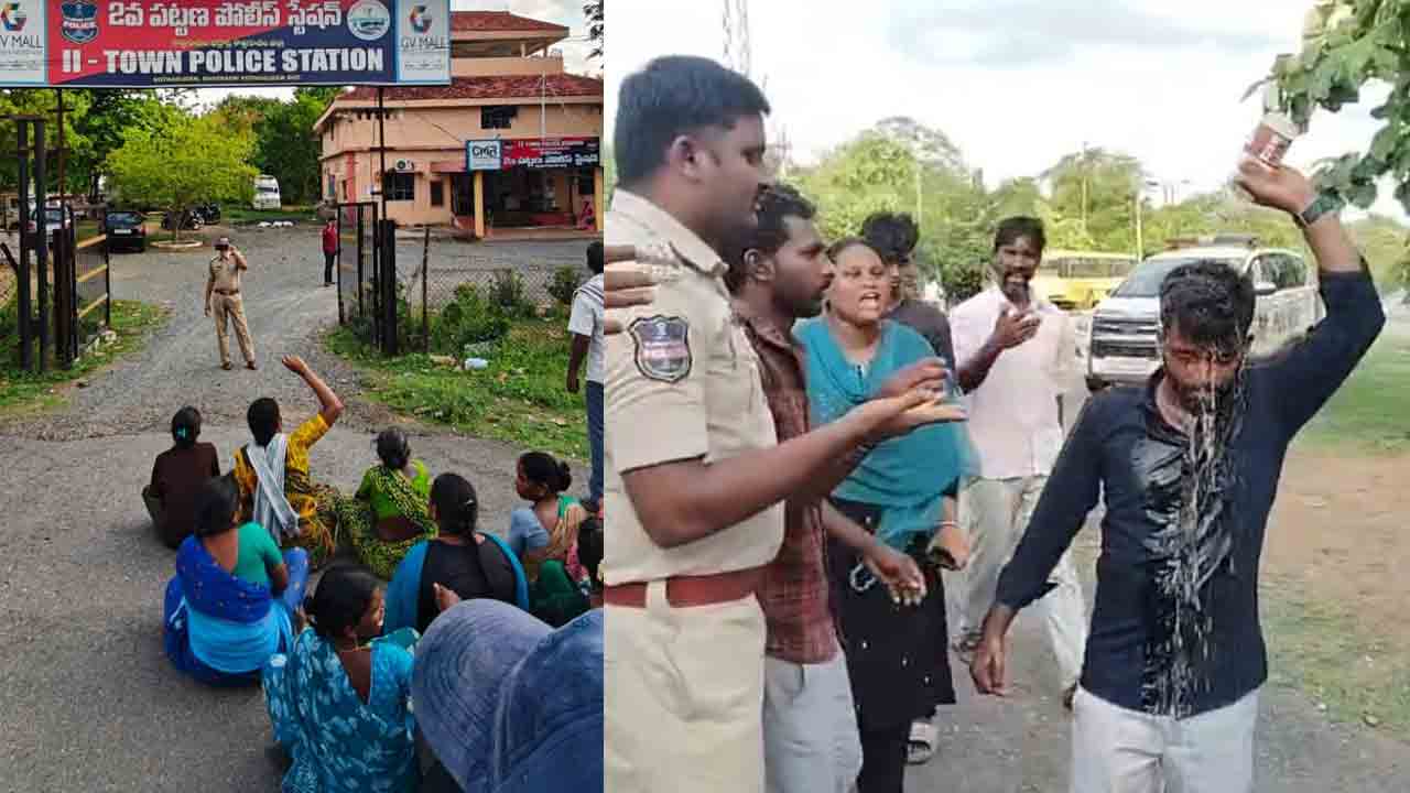 Rudrapuram | నాగరాజు హత్య కేసులో ఉద్రిక్తత.. డీఎస్పీ ప్రెస్‌మీట్‌పై గ్రామస్తుల ఆగ్రహం..!