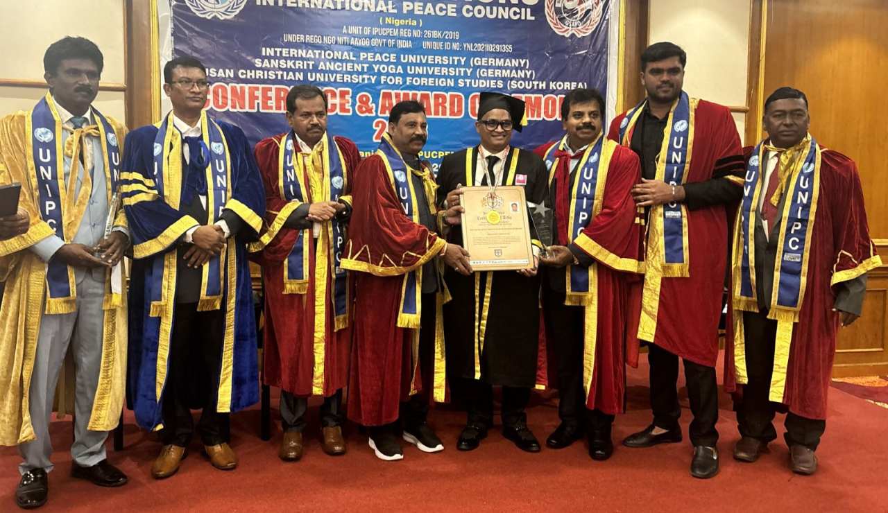 Nutan Naidu | గ్లోబల్ స్టేజ్‌పై తెలుగు తేజం: ‘హిజ్ ఎక్సలెన్సీ’ బిరుదు అందుకున్న నూతన్ నాయుడు