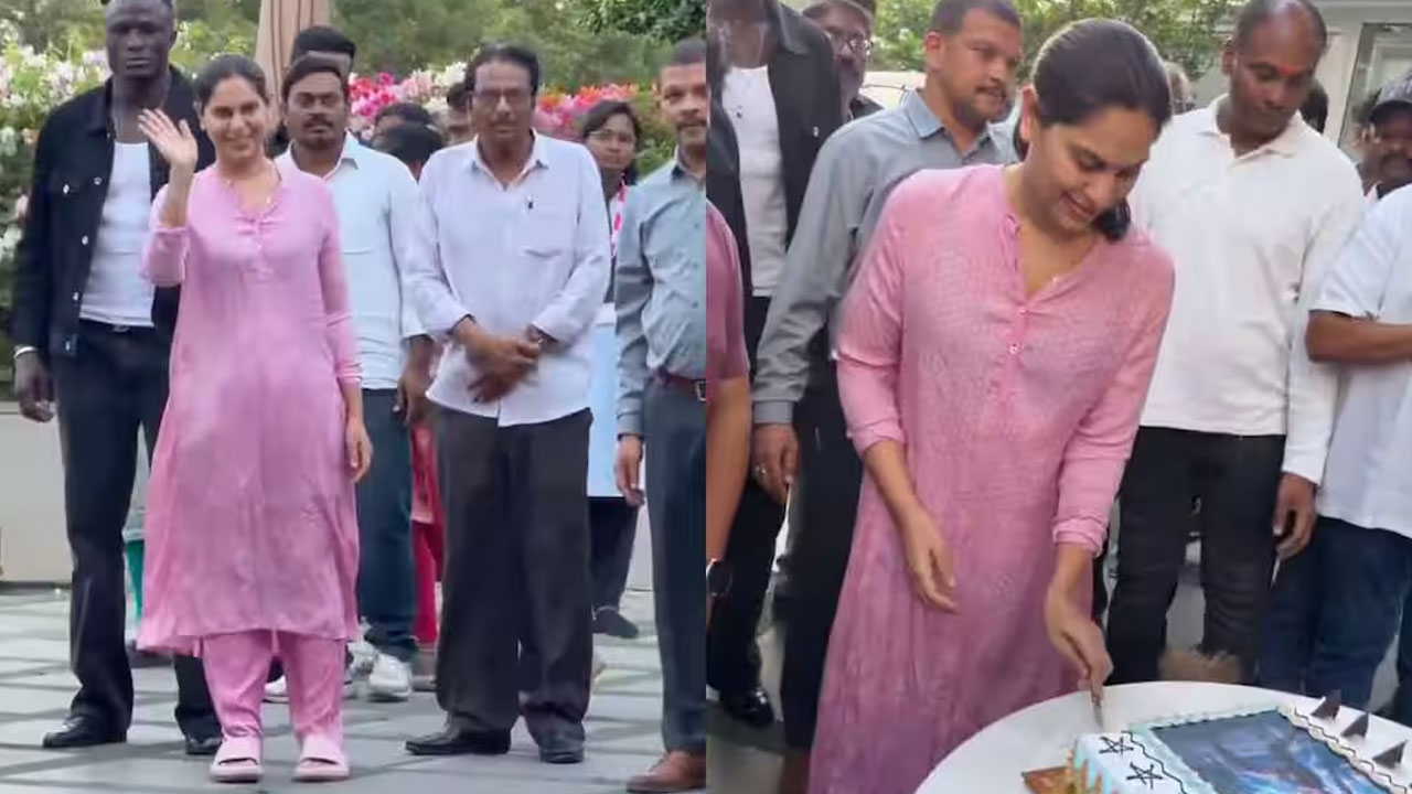 Upasana | ‘పెద్ది’ విజయోత్సవాల్లో ఉపాసన సందడి.. మెగా ఫ్యాన్స్‌తో కలిసి సెలబ్రేషన్స్