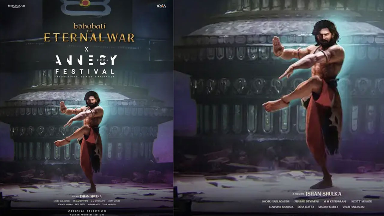 Prabhas | ‘బాహుబలి: ది ఎటర్నల్ వార్’తో మరోసారి గ్లోబల్ స్టేజ్‌పై ప్రభాస్.. ఆక‌ట్టుకుంటున్న డార్లింగ్ లుక్