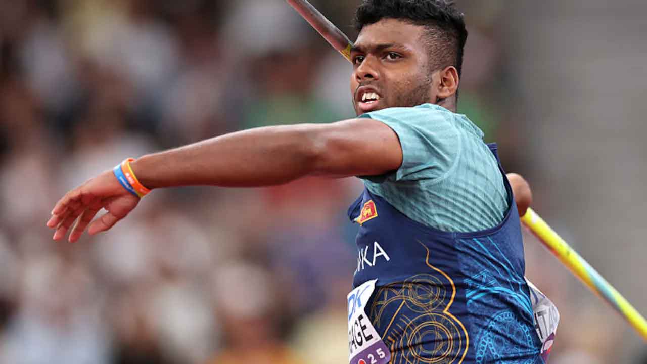 Rumesh Pathirage: శ్రీలంక జావెలిన్ త్రోయ‌ర్ ర‌మేశ్ ప‌థిర‌గే స్ట‌న్నింగ్ షో