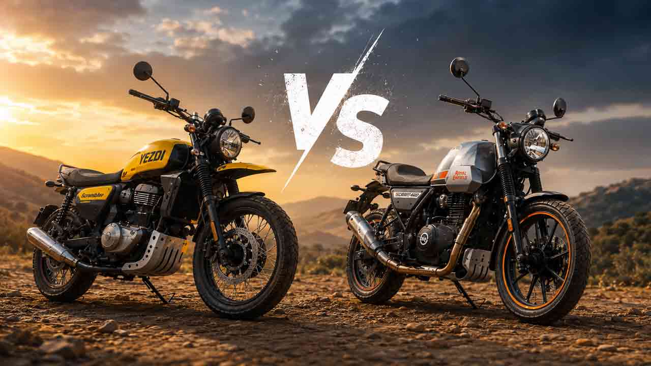 Royal Enfiled Scram 440 vs Yezd Scrambler | 2.5 లక్షల్లో స్క్రాంబ్లర్ బైక్ కొనాలా? ఈ రెండింటిలో ఏది బెస్ట్?