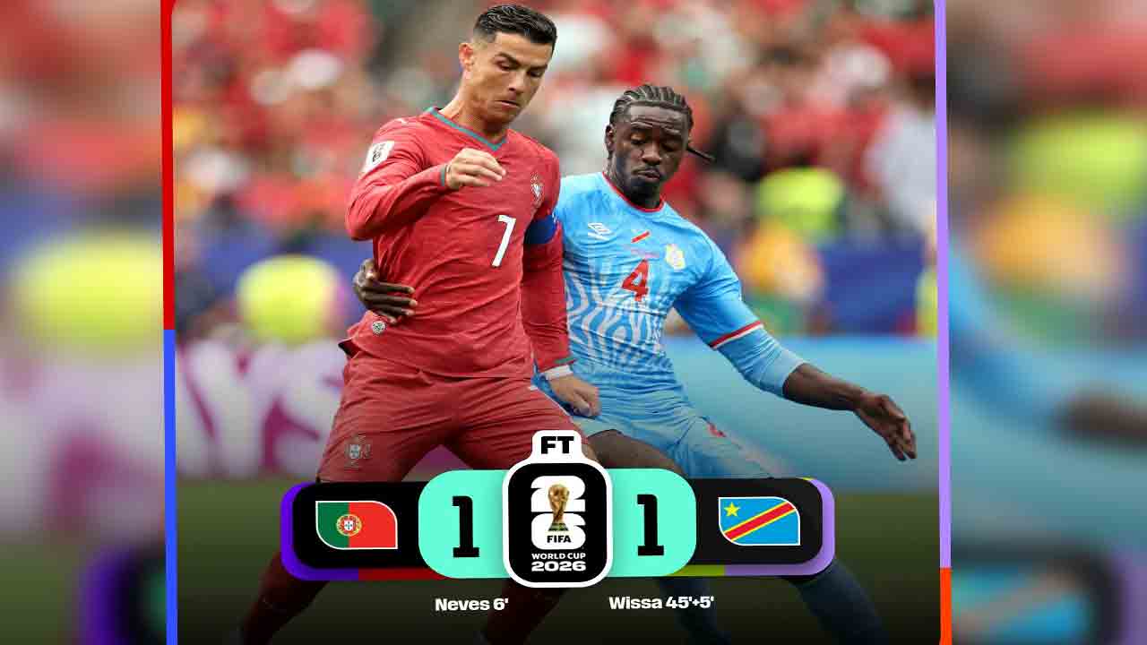 FIFA World Cup 2026 | కాంగోతో మ్యాచ్‌ను డ్రా చేసుకున్న పోర్చుగల్.. నిరాశపరిచిన రోనాల్డో
