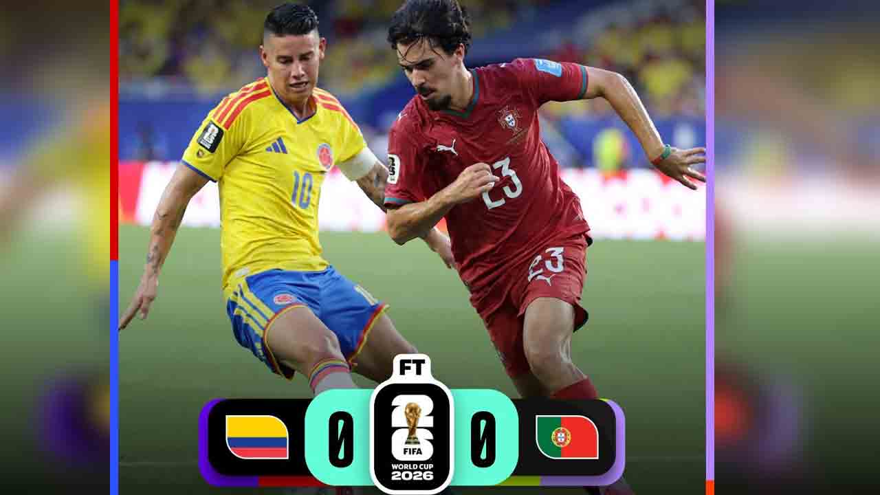 FIFA World Cup 2026 | రొనాల్డోకు నిరాశ.. కోలంబియాతో మ్యాచ్ డ్రా చేసుకుని నాకౌట్‌కు చేరిన పోర్చుగల్!