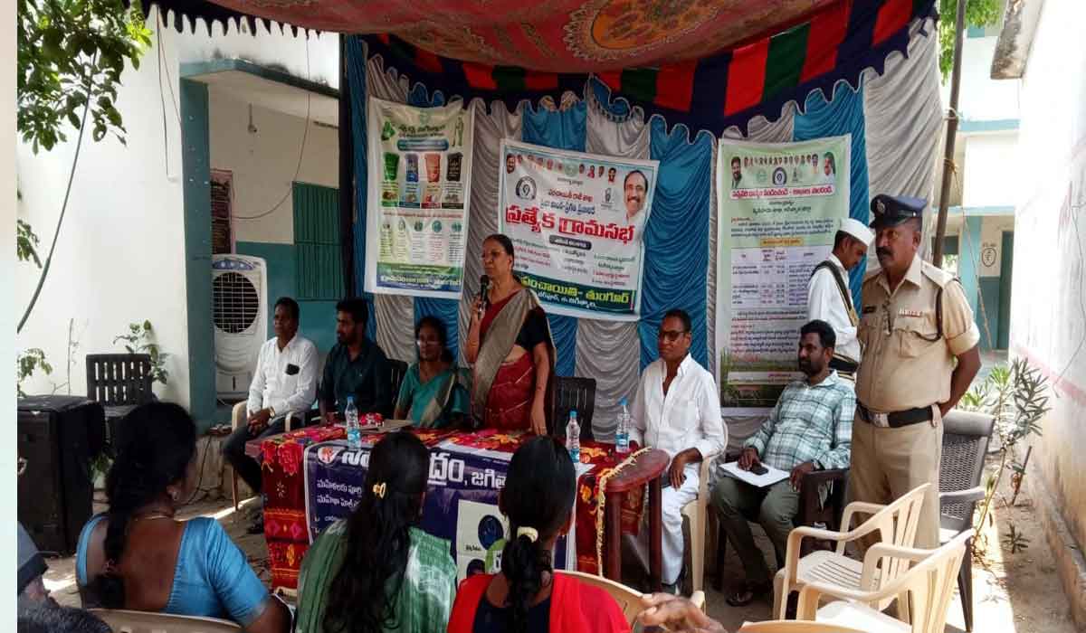 Sarangapur | వర్షాకాలంలో ముందస్తు ప్రణాళికలు రూపొందించుకోవాలి.. జగిత్యాల జిల్లా అదనపు కలెక్టర్ బీఎస్ లత