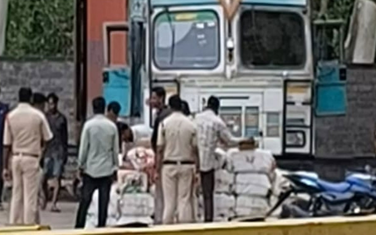 సారపాకలో భారీగా గంజాయి పట్టివేత