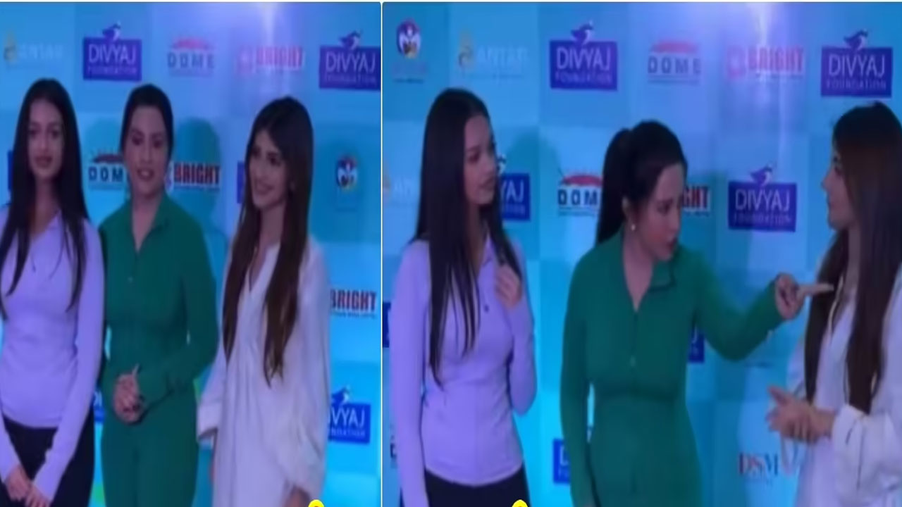 Sreeleela | యోగా డే వేడుకల్లో శ్రీలీలకు అవమానం .. అమృత ఫడ్నవీస్ ప్రవర్తనపై సోషల్ మీడియాలో విమర్శలు
