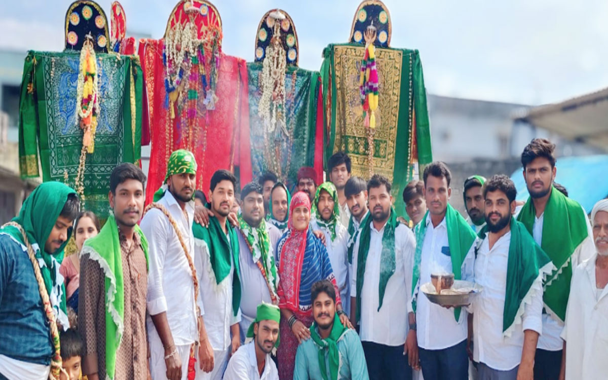 మూడు తండాలో మొహర్రం ఉత్సవాలు