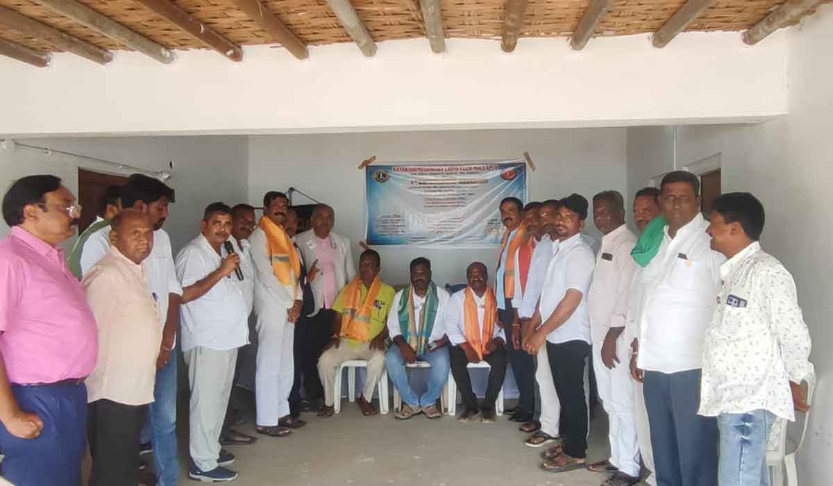 Mallapur Lions Club | మల్లాపూర్‌ లయన్స్ క్లబ్ నూతన కార్యవర్గం ఎన్నిక