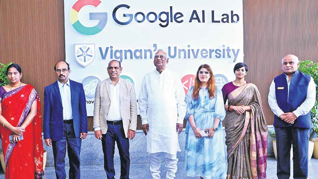 విజ్ఞాన్‌లో గూగుల్‌ ఏఐ ల్యాబ్‌తో సాంకేతిక విప్లవం