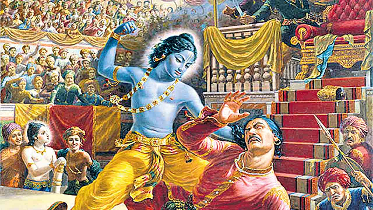 కంస పతనం.. ద్విపద కేతనం