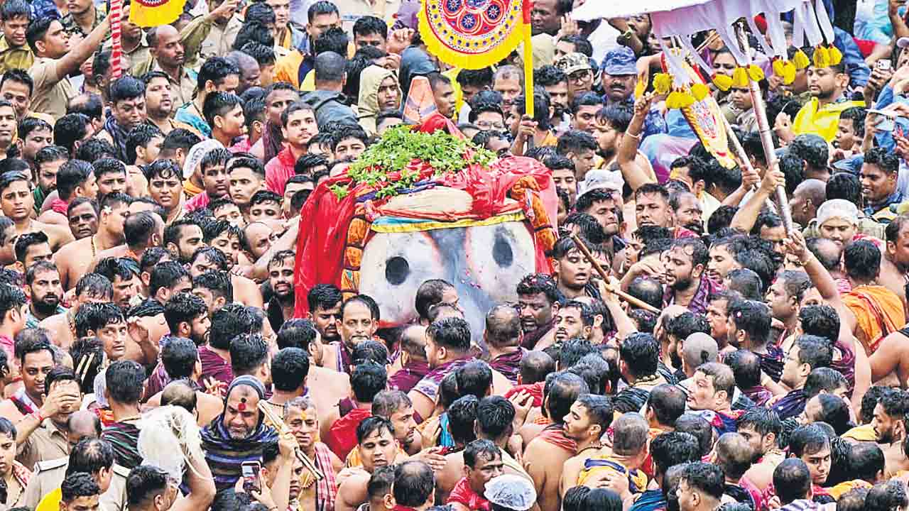 జగన్నాథ రథయాత్రలో తొక్కిసలాట