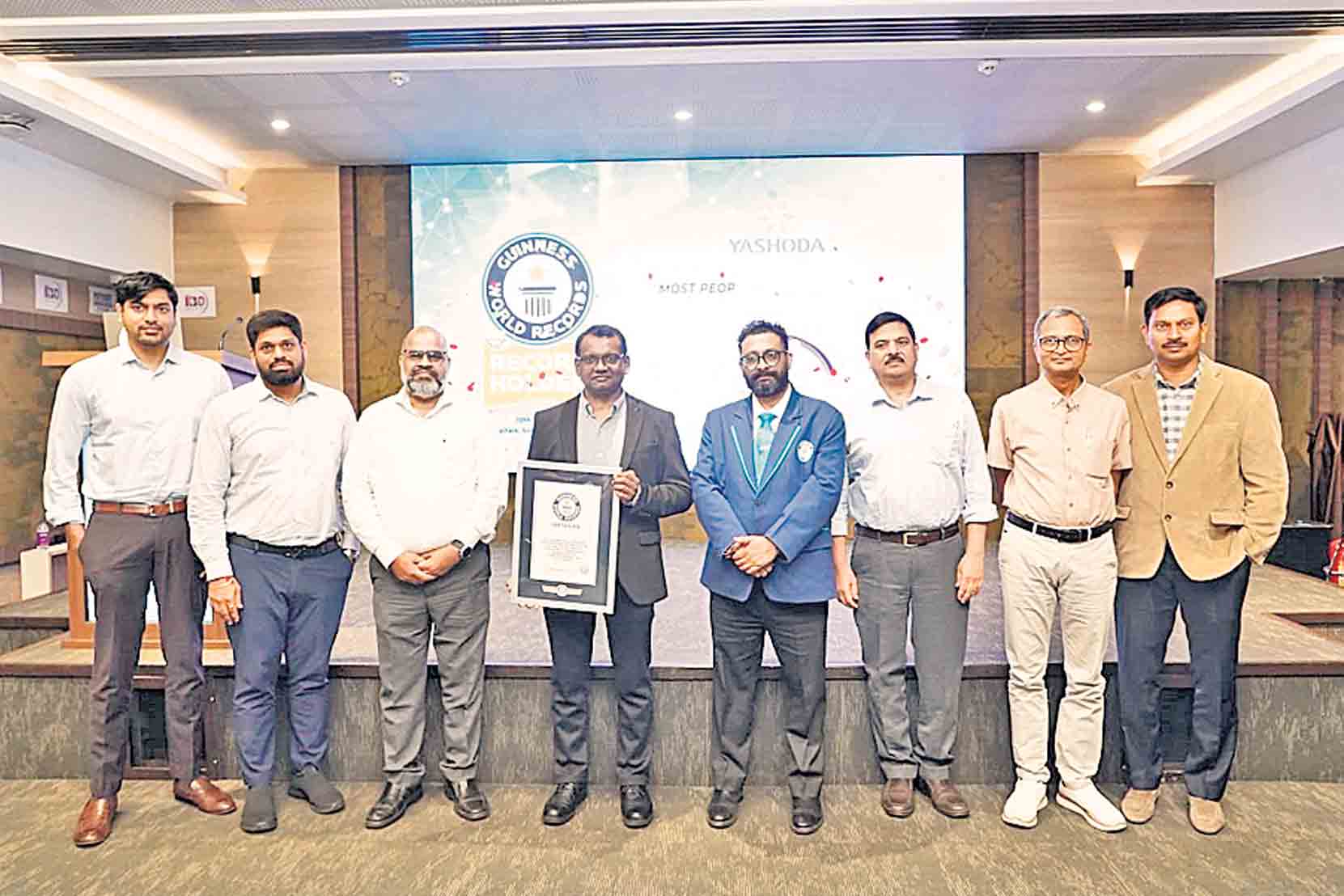 సోమాజిగూడ ‘యశోద’కు గిన్నిస్‌ రికార్డు