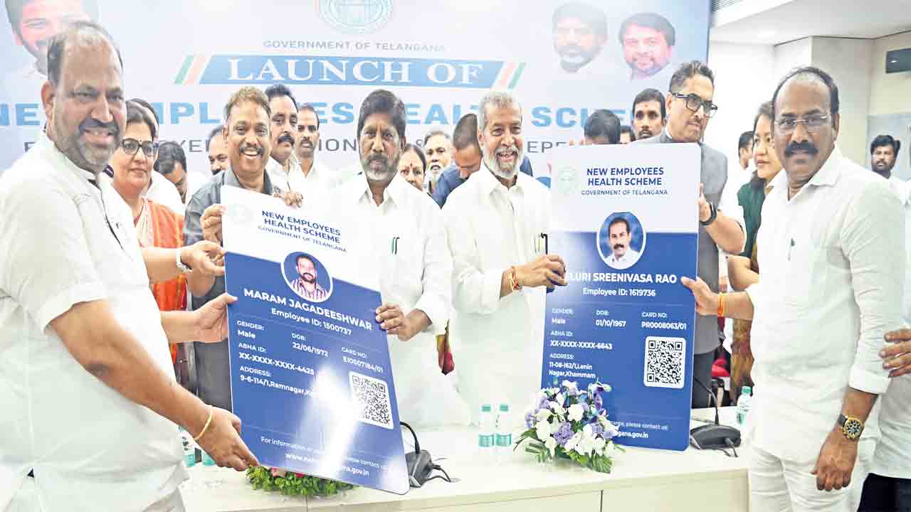 ప్రభుత్వ ఉద్యోగులకు క్యాష్‌లెస్‌ వైద్యం