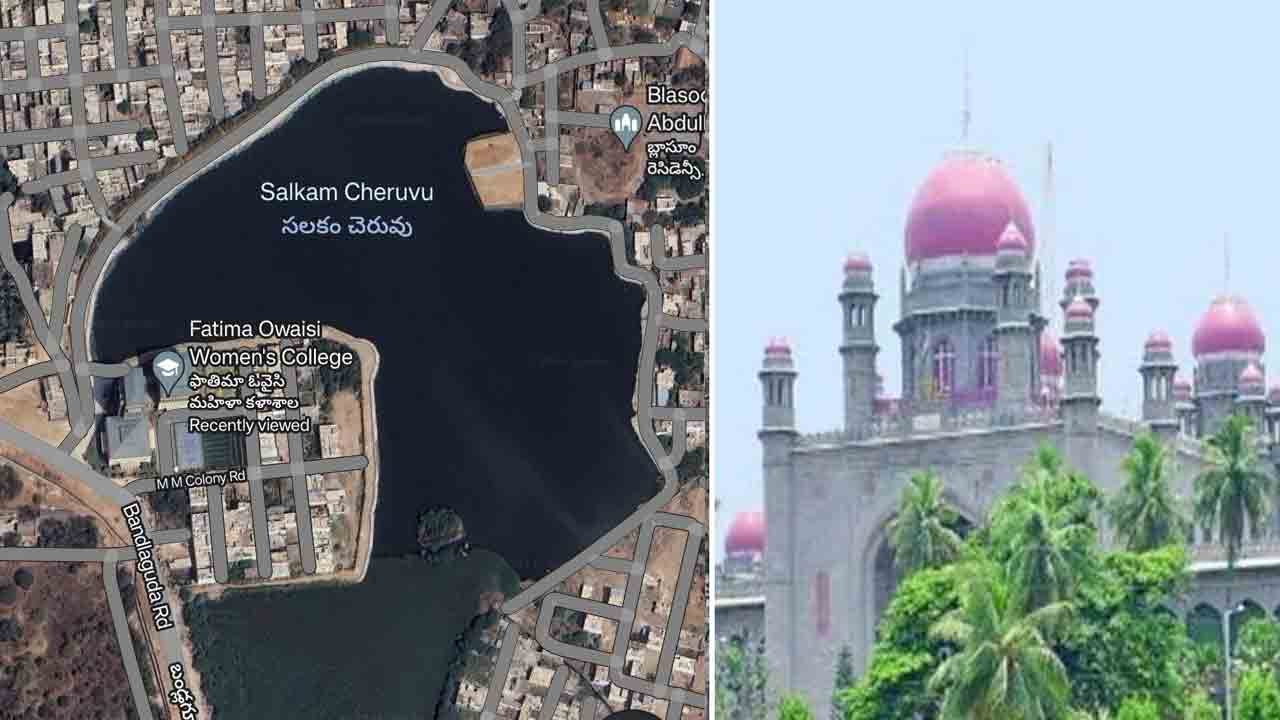సలం చెరువు ఆక్రమణలపై స్పష్టత ఇవ్వరా?