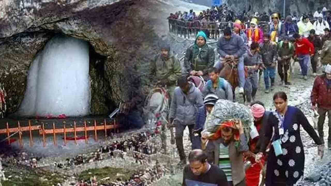 అమర్‌నాథ్‌ యాత్ర తాత్కాలిక నిలిపివేత