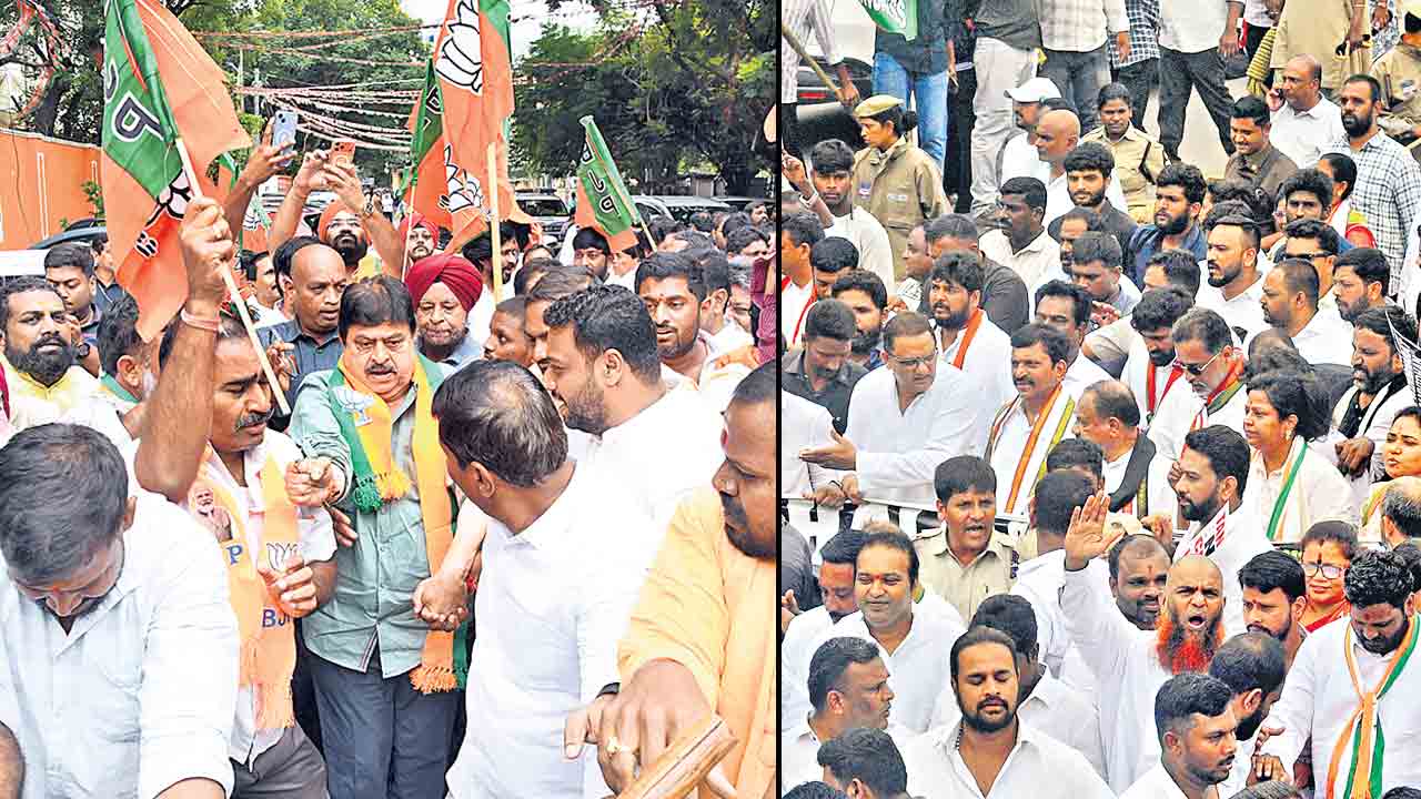 జాతీయ పార్టీల డైవర్షన్‌ డ్రామా.. ప్రజా సమస్యలు పక్కదారి