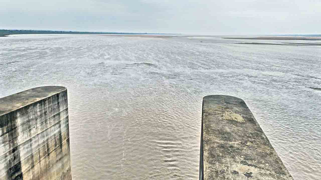 మేడిగడ్డకు 91 వేల క్యూసెకుల వరద
