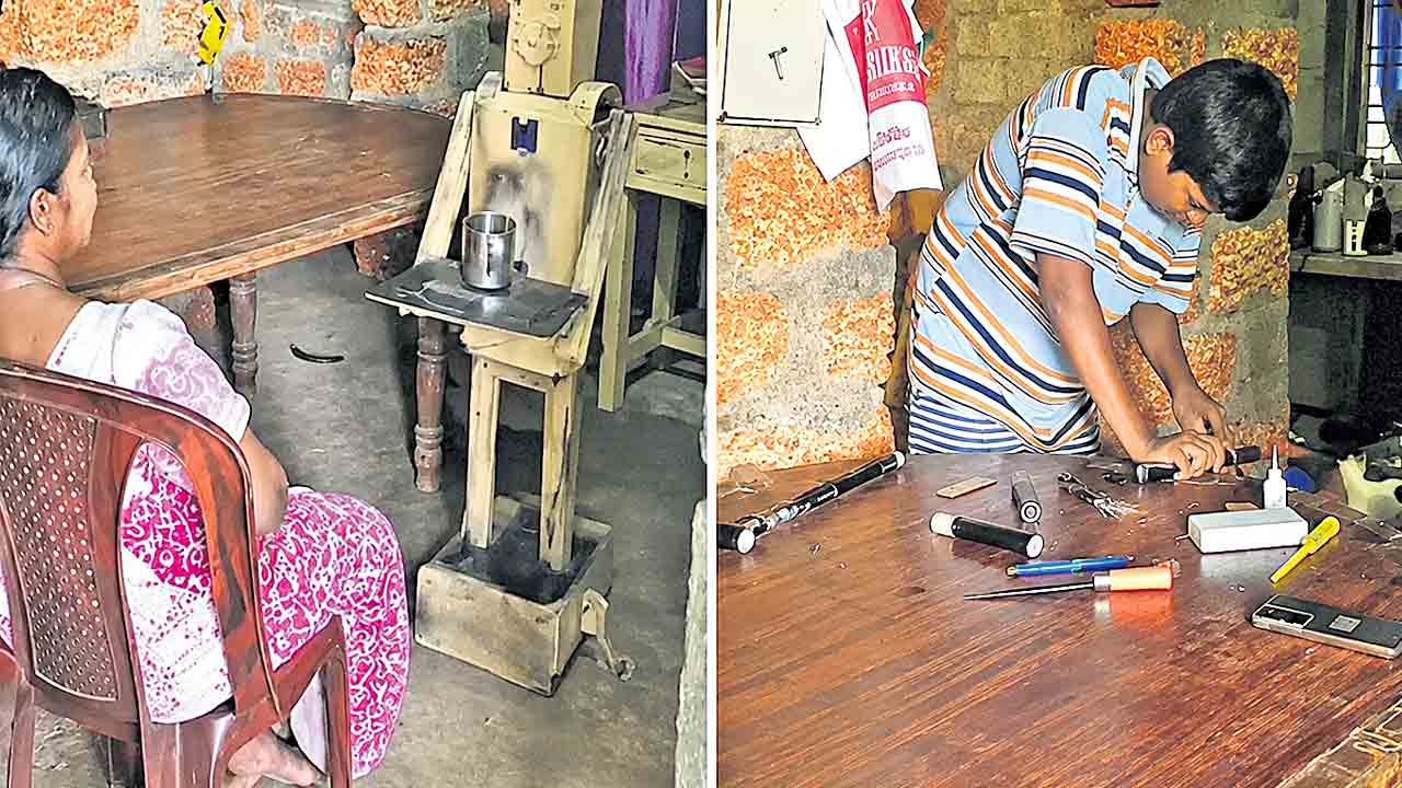 అమ్మ కోసం ఆవిష్కరణలు
