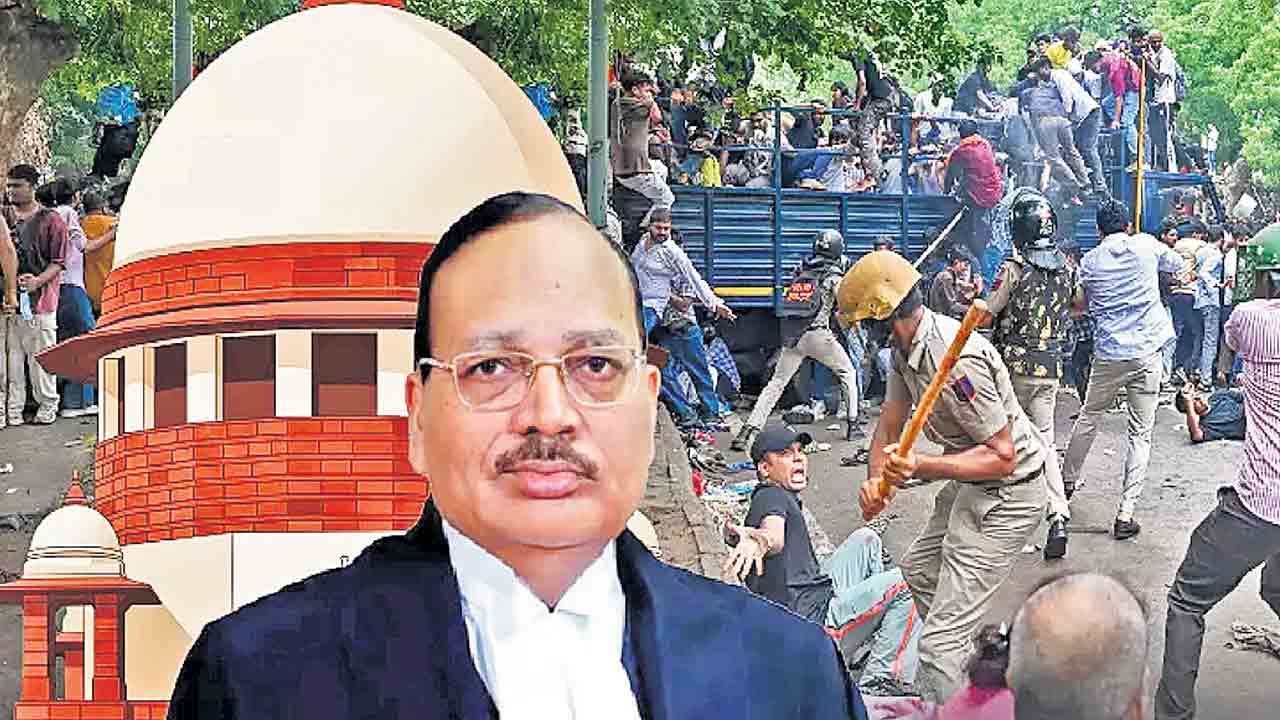 నిరసనలపై లాఠీచార్జ్‌ తగదు