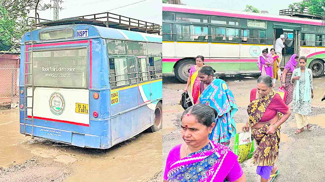 అధ్వానంగా హనుమకొండ బస్‌ స్టేషన్‌