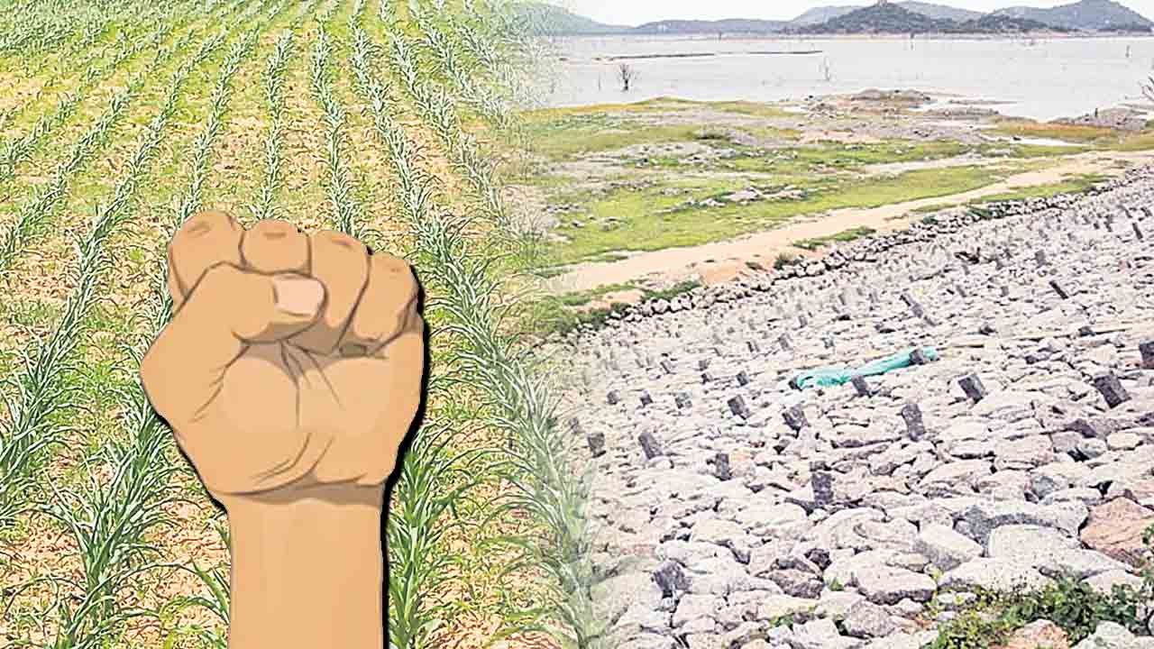 నీళ్ల కోసం పోరుబాట..