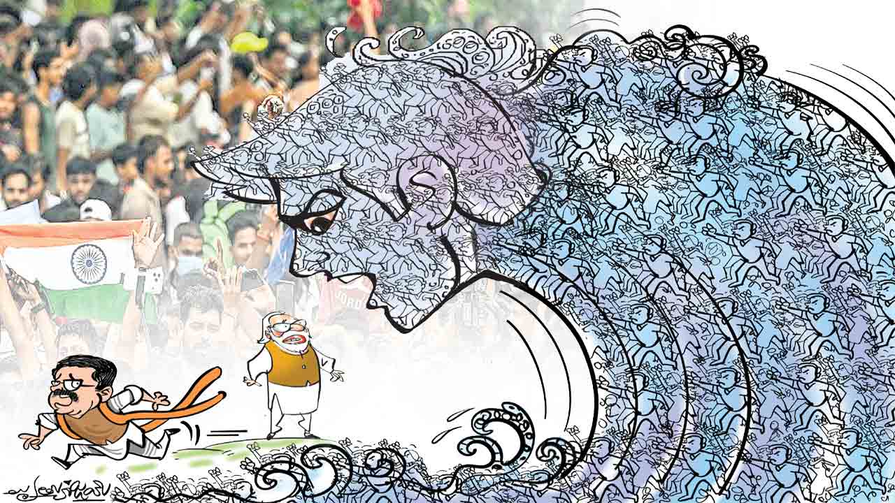జెన్‌-జీత్‌ గయా సర్కార్‌ డర్‌ గయా!