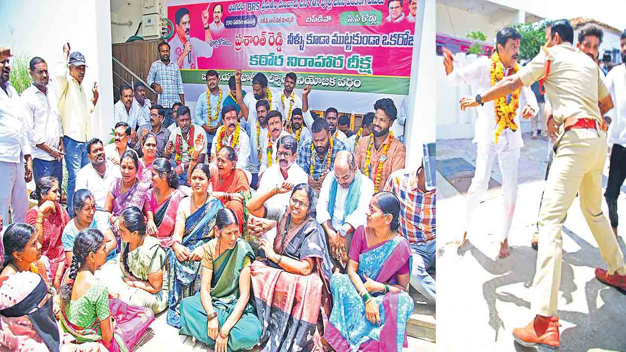 నిర్బంధంలోనే వేముల నిరాహార దీక్ష