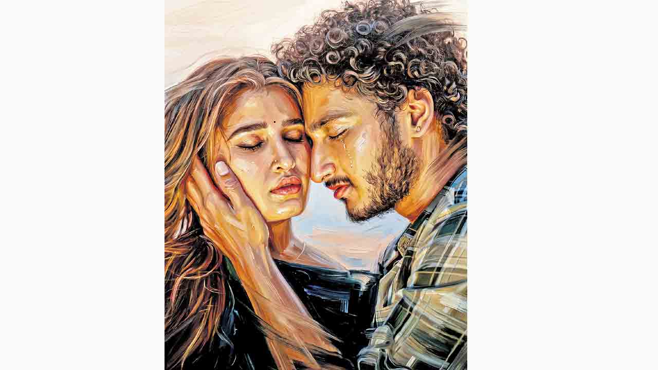 కన్నీటి జడిలో సాగే ప్రణయం