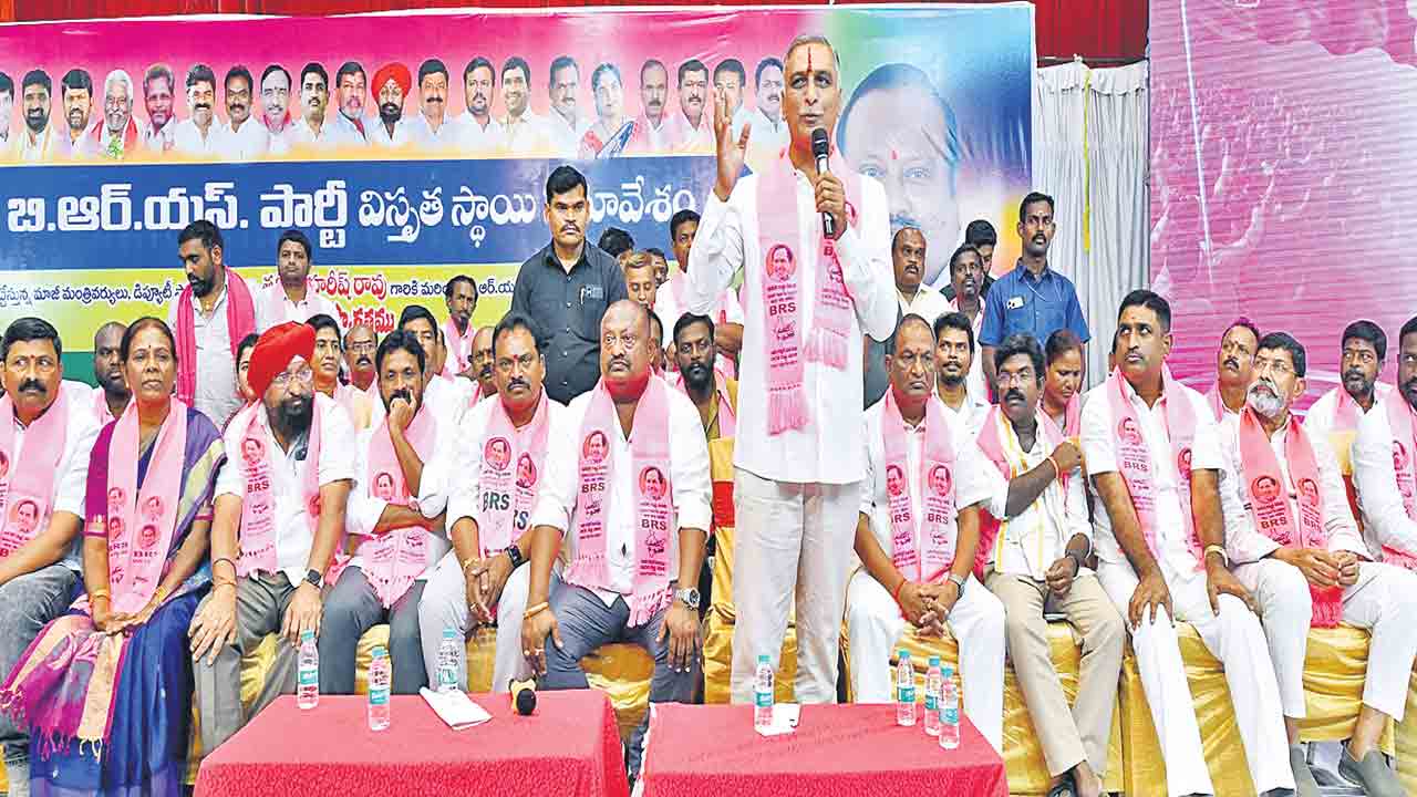 Harish rao | రేవంత్‌ రెడ్డి కండ్లల్లో ఓటమి భయం.. రాష్ర్టానికి పట్టిన ఎల్‌నినో రేవంత్‌ : హరీశ్‌రావు