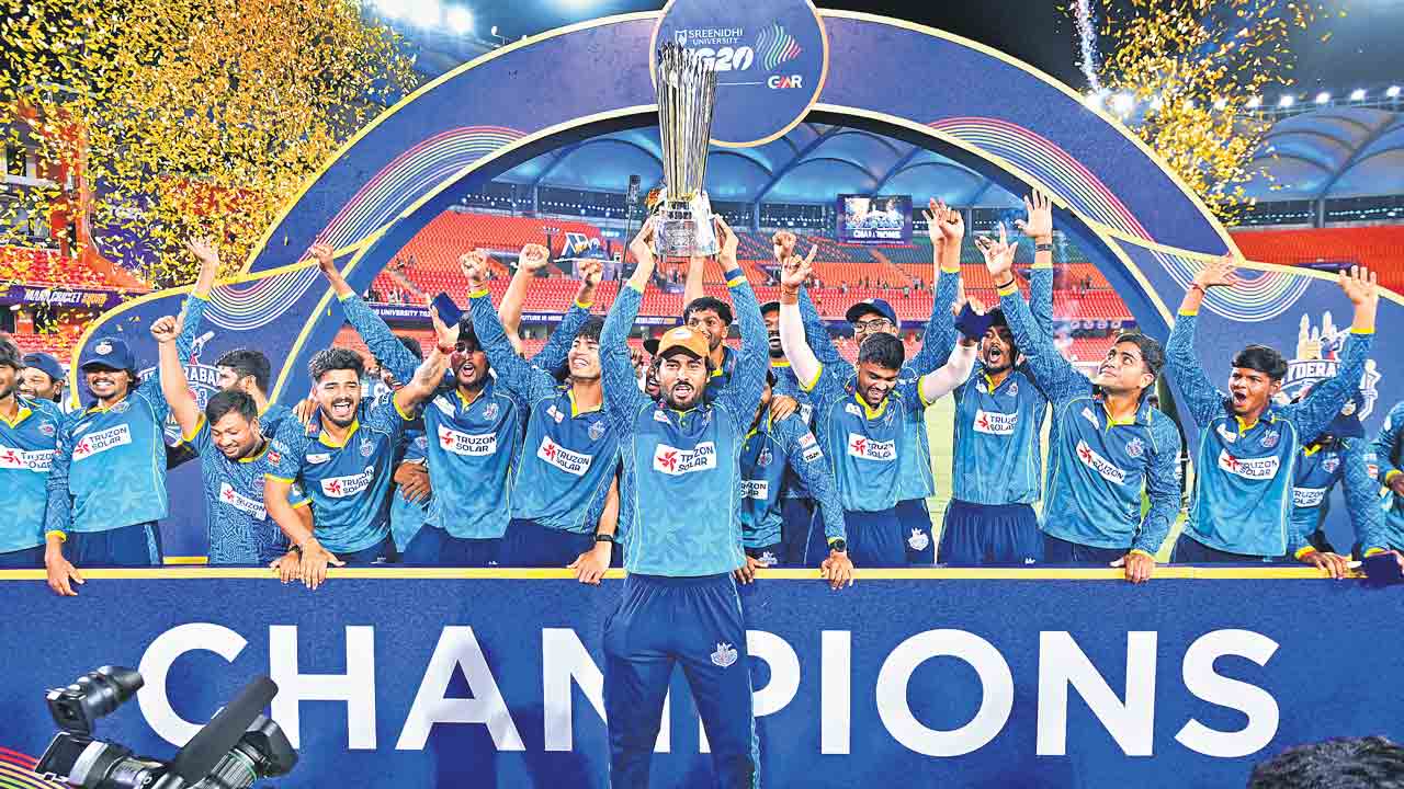 టీజీ20 విజేత హైదరాబాద్‌