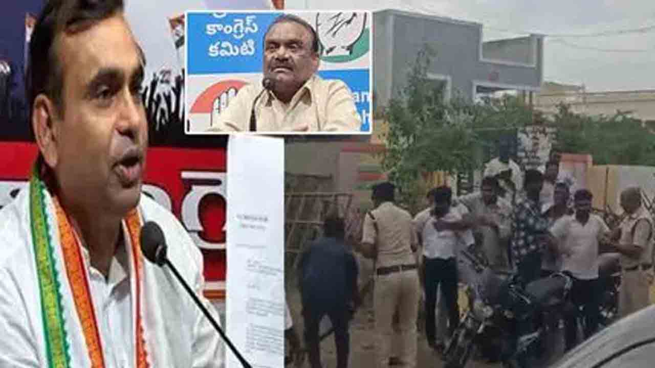 ఎంపీ చామల అనుచరుడిపై ఎమ్మెల్యే సామేల్‌ అనుచరుల హత్యాయత్నం