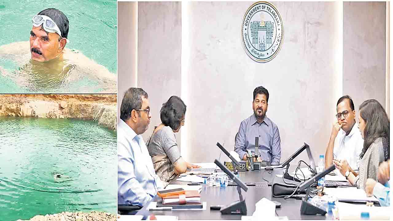 జూపల్లి స్విమ్మింగ్‌.. టూరిజంపై సీఎం మీటింగ్‌