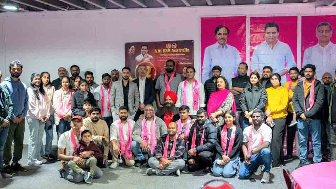 ఆస్ట్రేలియాలో ఘనంగా ఎన్నారై బీఆర్‌ఎస్‌ వార్షికోత్సవం