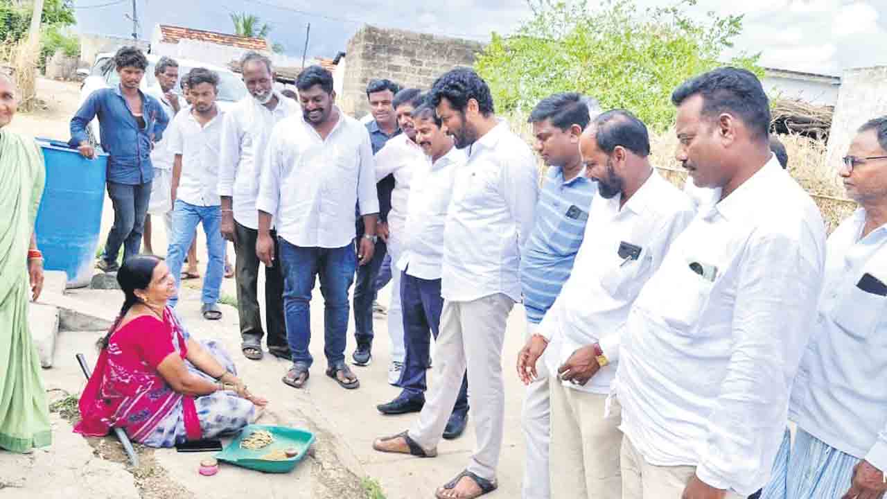 కల్వర్టు నిర్మాణానికి కృషి చేస్తా