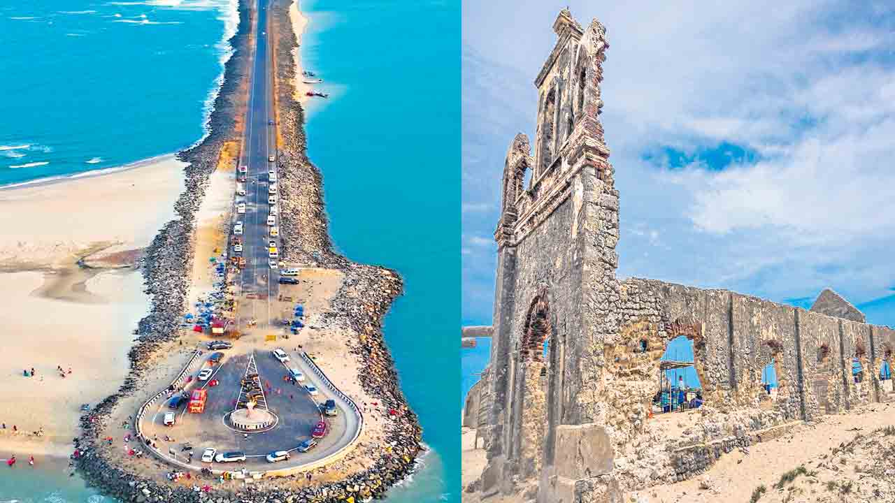 గ్రామం శిథిలం.. సేతువు పదిలం