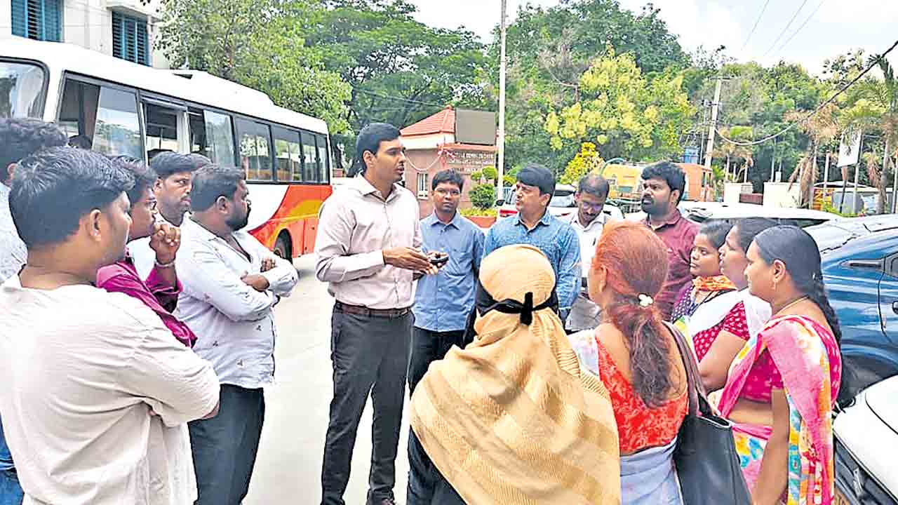 జిల్లాలో మందకొడిగా సర్‌
