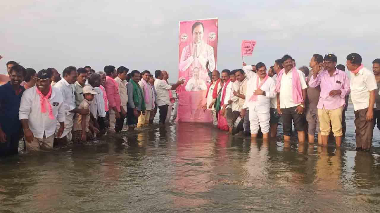 లంకాసాగర్‌లోకి గోదారి జలాలు