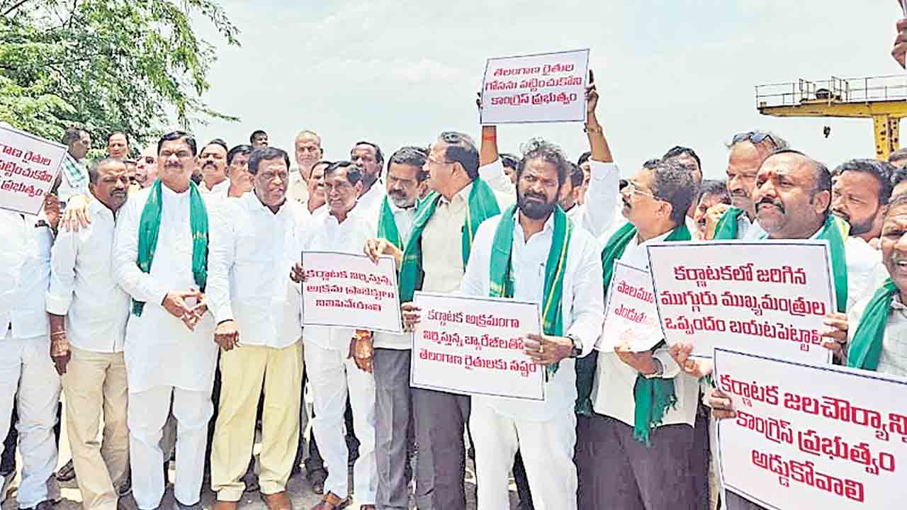 కర్ణాటక ప్రాజెక్టుల సందర్శన