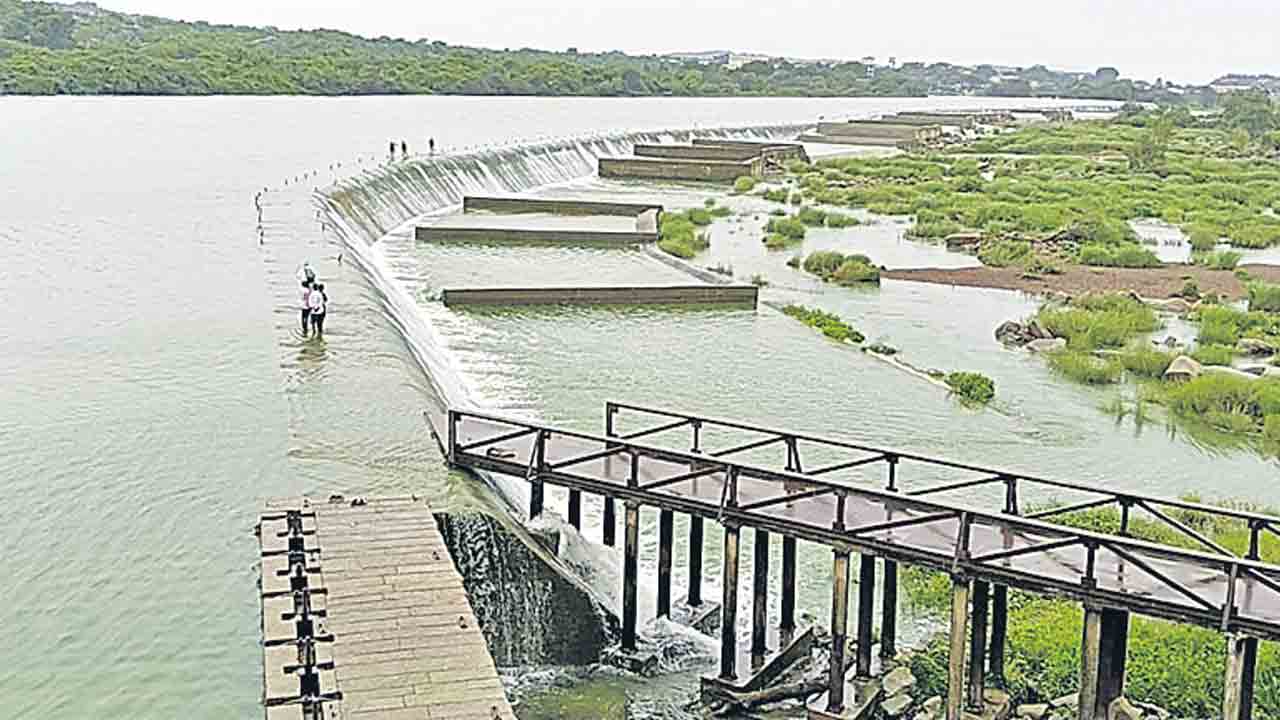 ఘనపూర్‌ ప్రాజెక్టుకు జలకళ