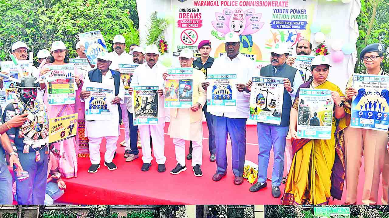 డ్రగ్స్‌ రహిత తెలంగాణకు కృషిచేయాలి