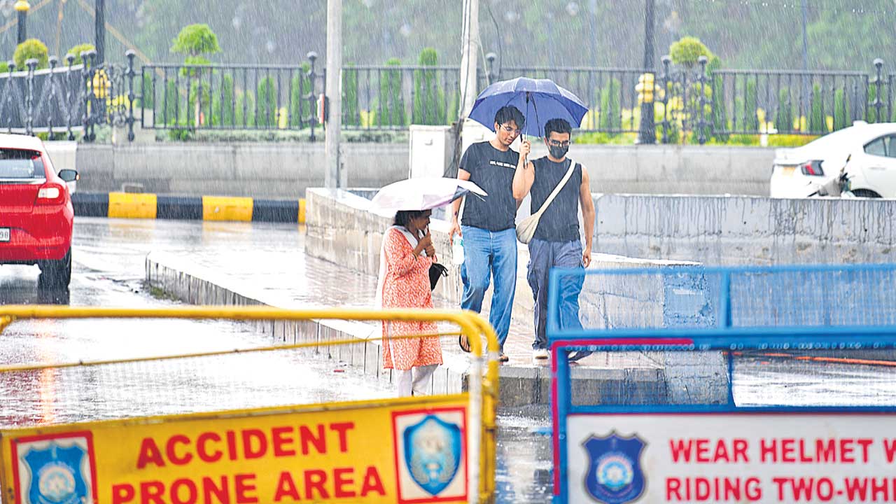 గ్రేటర్‌లో మోస్తరు వాన