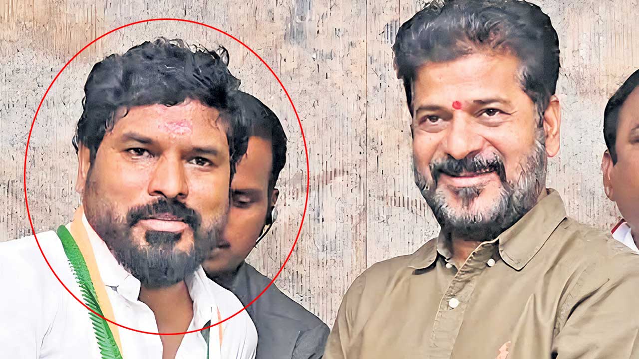 మహిళపై కాంగ్రెస్‌ నేత అరాచకాలు